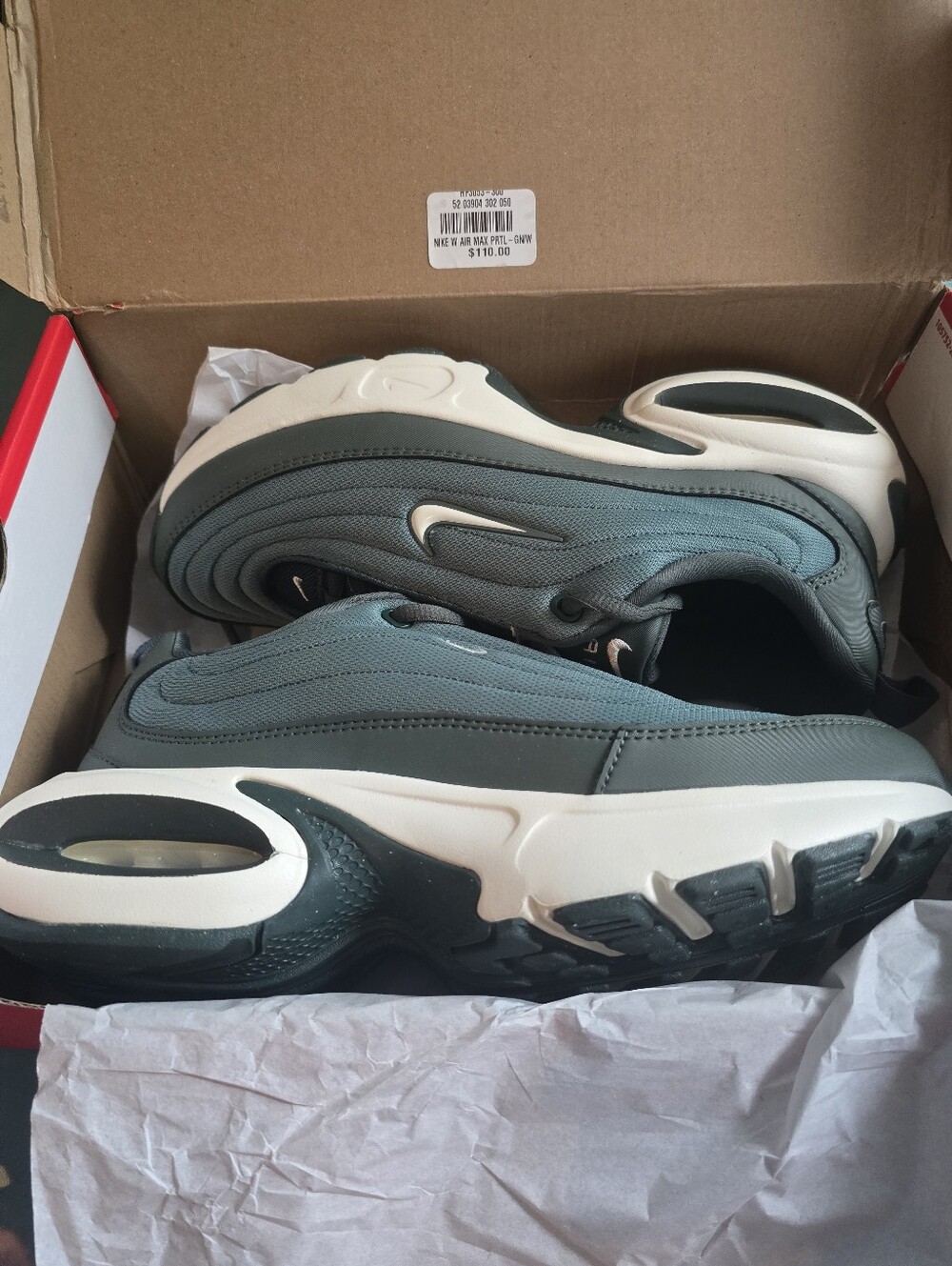 Nike Air Max 97 in Teal and Cream